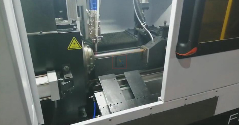 Manufacturing shock absorbers on the laser cutting chamfer production line