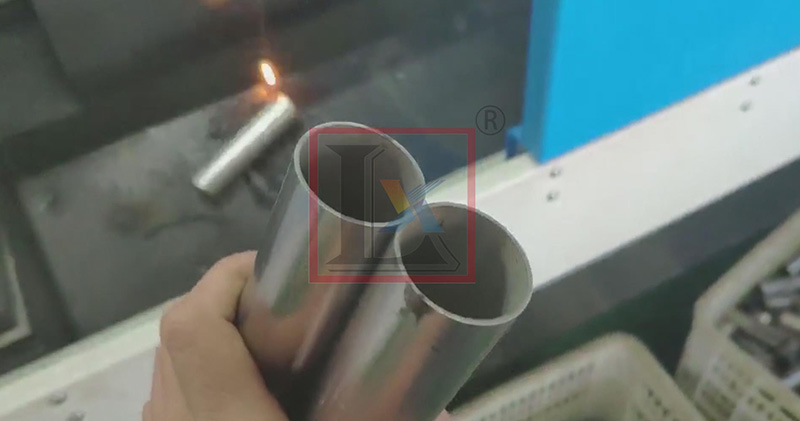 Stainless steel clad tubes manufacturing with laser cutting machine