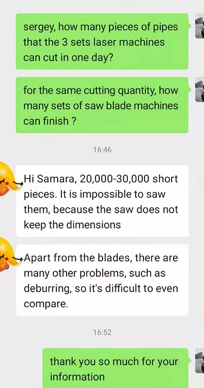 Fabricación de sillas de oficina con máquinas de corte por láser en la fábrica del cliente ruso Fabricación de sillas de oficina con máquinas de corte por láser en la fábrica del cliente ruso