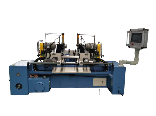 CNC Double end pipe rod chamfering machine