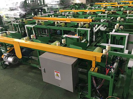 Fully Automatic Round Pipe non-scratching unloader for polishing machine