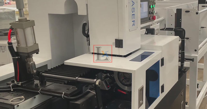 Máquinas de corte de tubos por láser de alta velocidad LX Laser para proyectos de intercambiadores de calefacción en Alemania